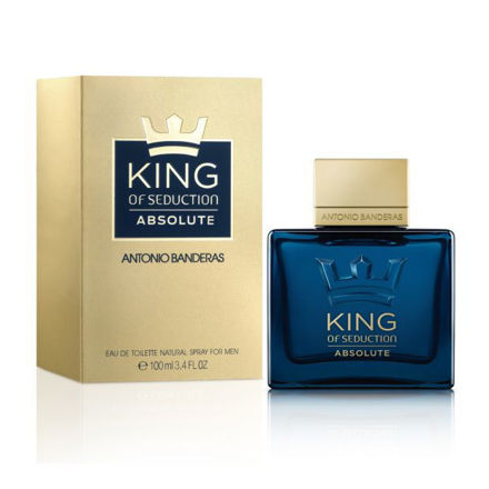 Imagen de ANTONIO BANDERAS PERFUME KING OF SEDUCTION ABSOLUTE X 100