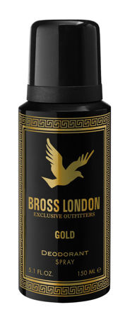 Imagen de DESODORANTE BROSS LONDON GOLD X 150